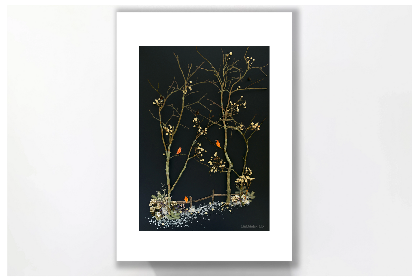 Nature Art print 'Three Friends'