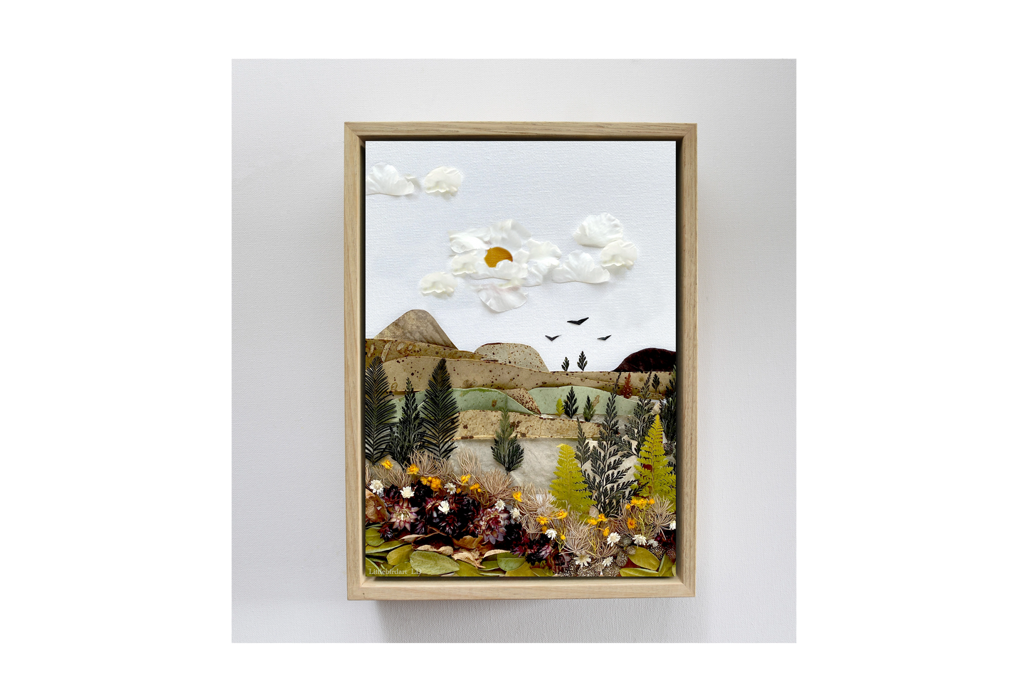 Nature Art print 'Day out in the mountains'