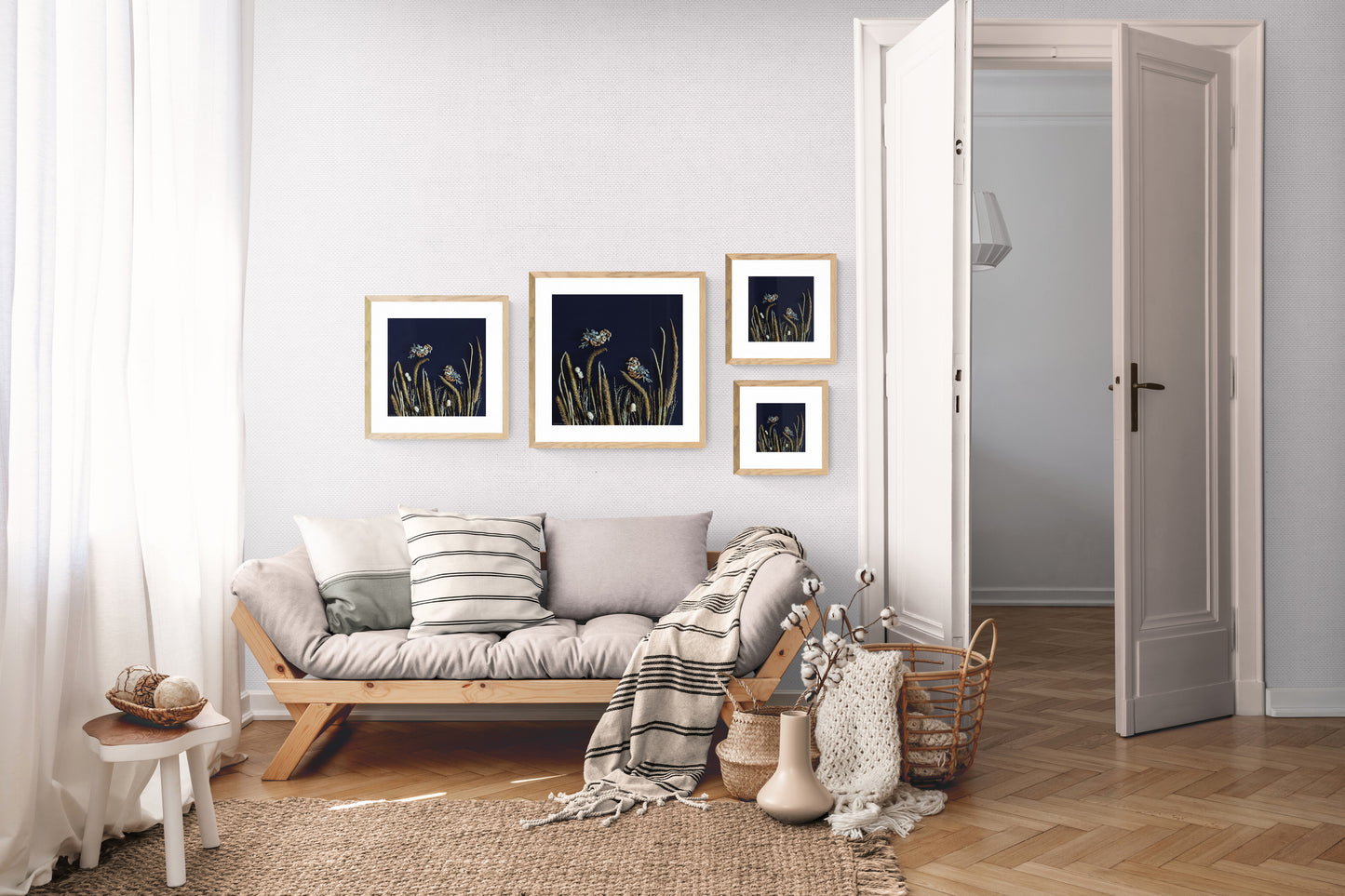 Nature Art print 'Field friends'