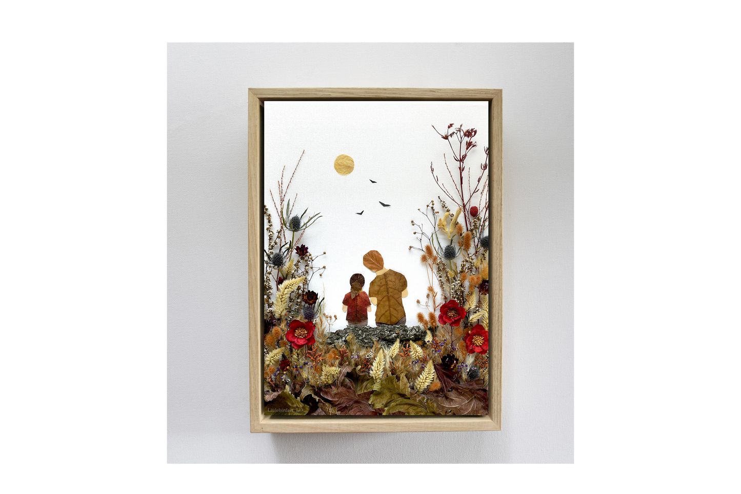 Nature Art print 'Father and daughter'