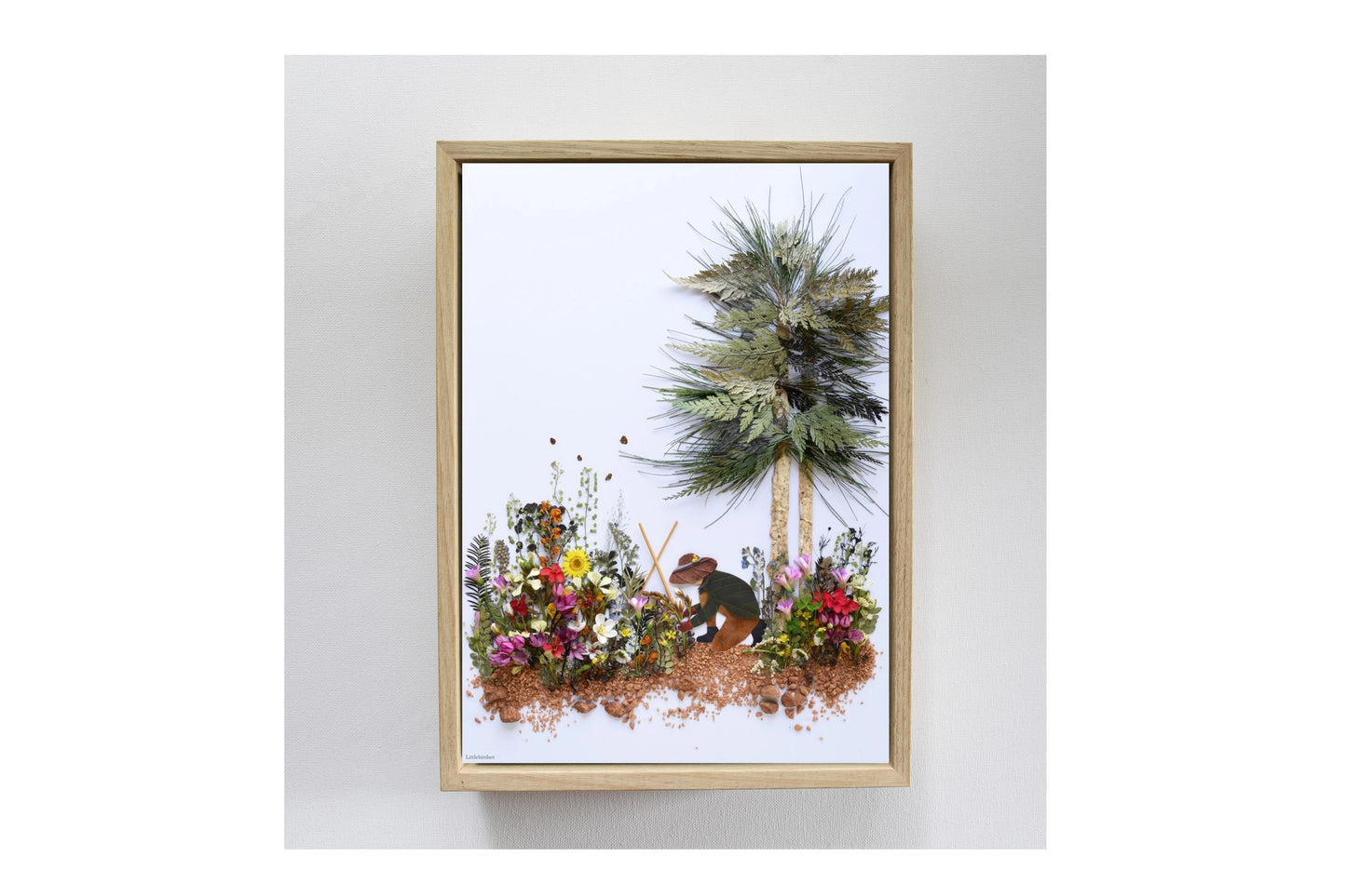 Nature Art print 'In Her Garden'