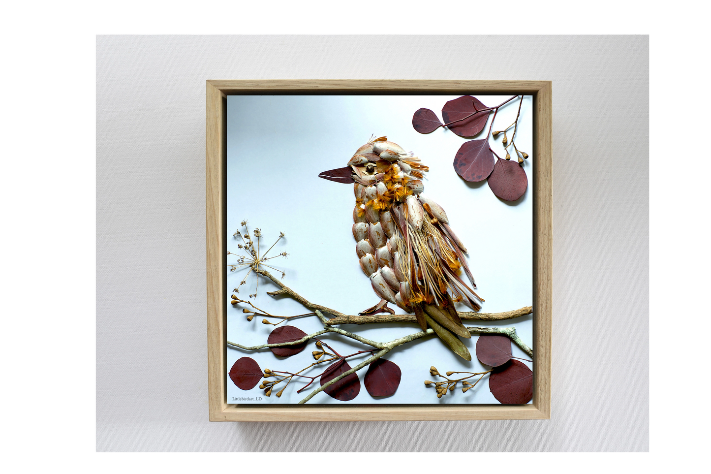 Nature Art print 'Kookaburra and Gums'