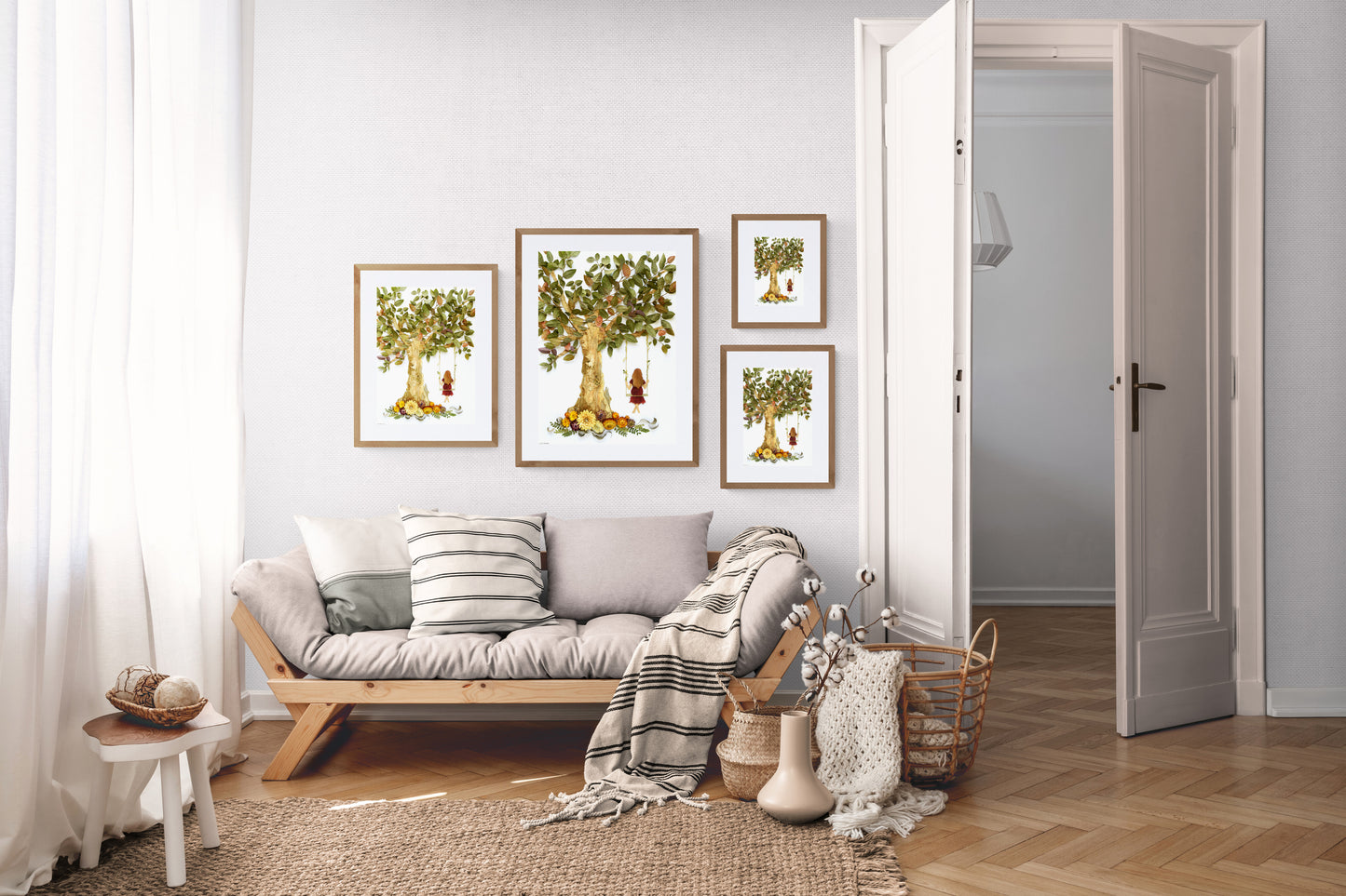 Nature Art print 'My Swinging Tree'
