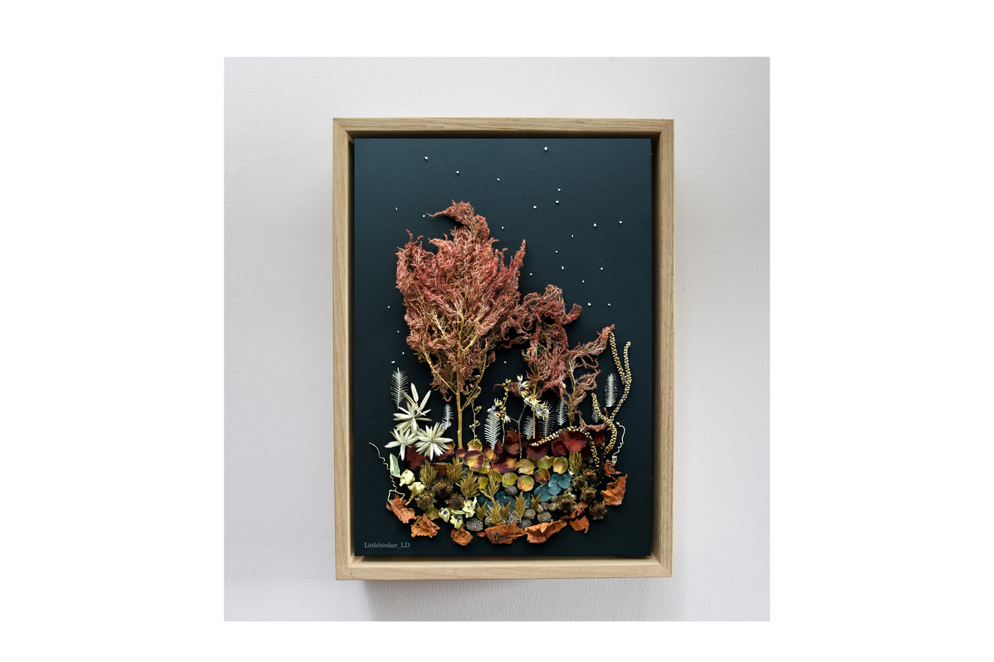 Nature Art print 'Night dreaming by the pond'