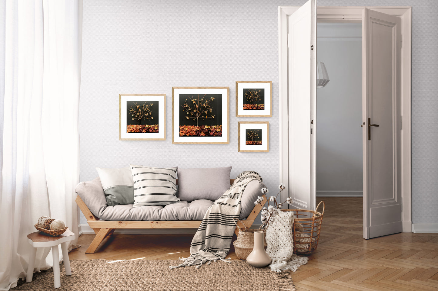 Nature Art print 'Past your bed time little bird'