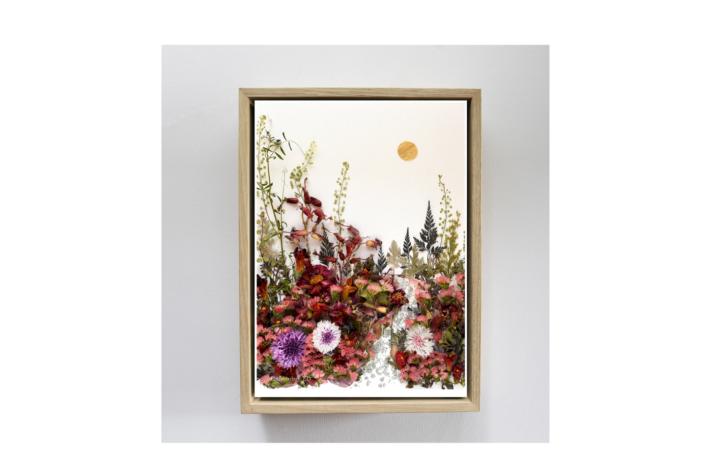 Nature Art Print 'Up the Garden Path'