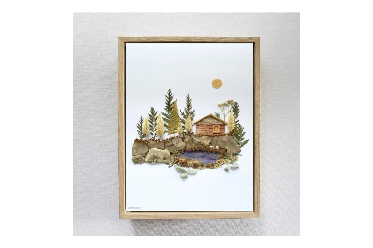 Nature Art Print 'Woodland Refuge'