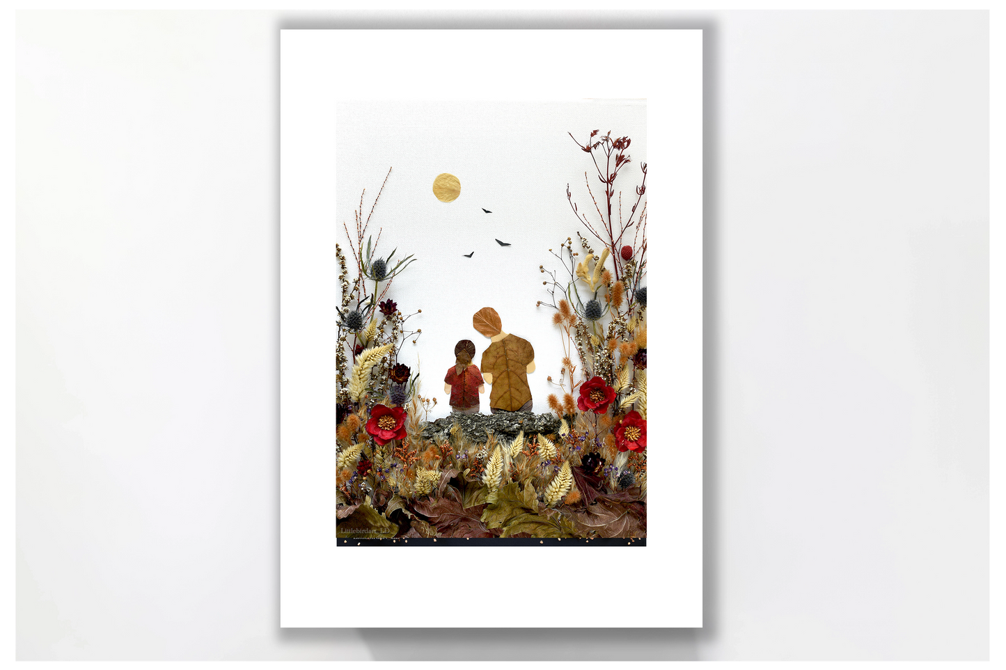 Nature Art print 'Father and daughter'
