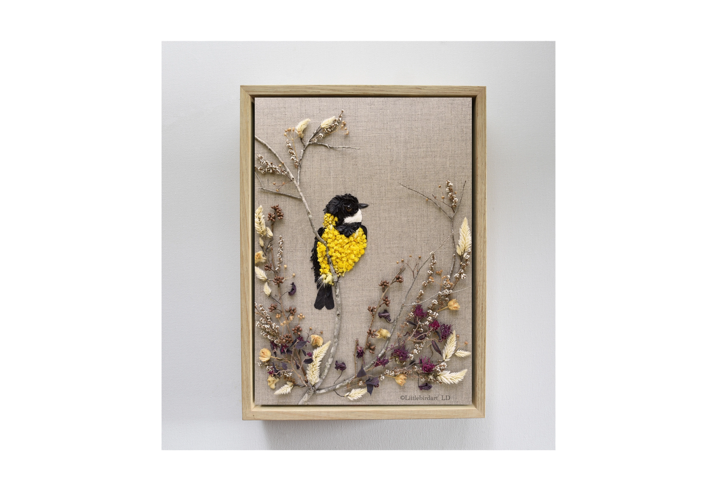 Nature Art print 'Golden Whistler'