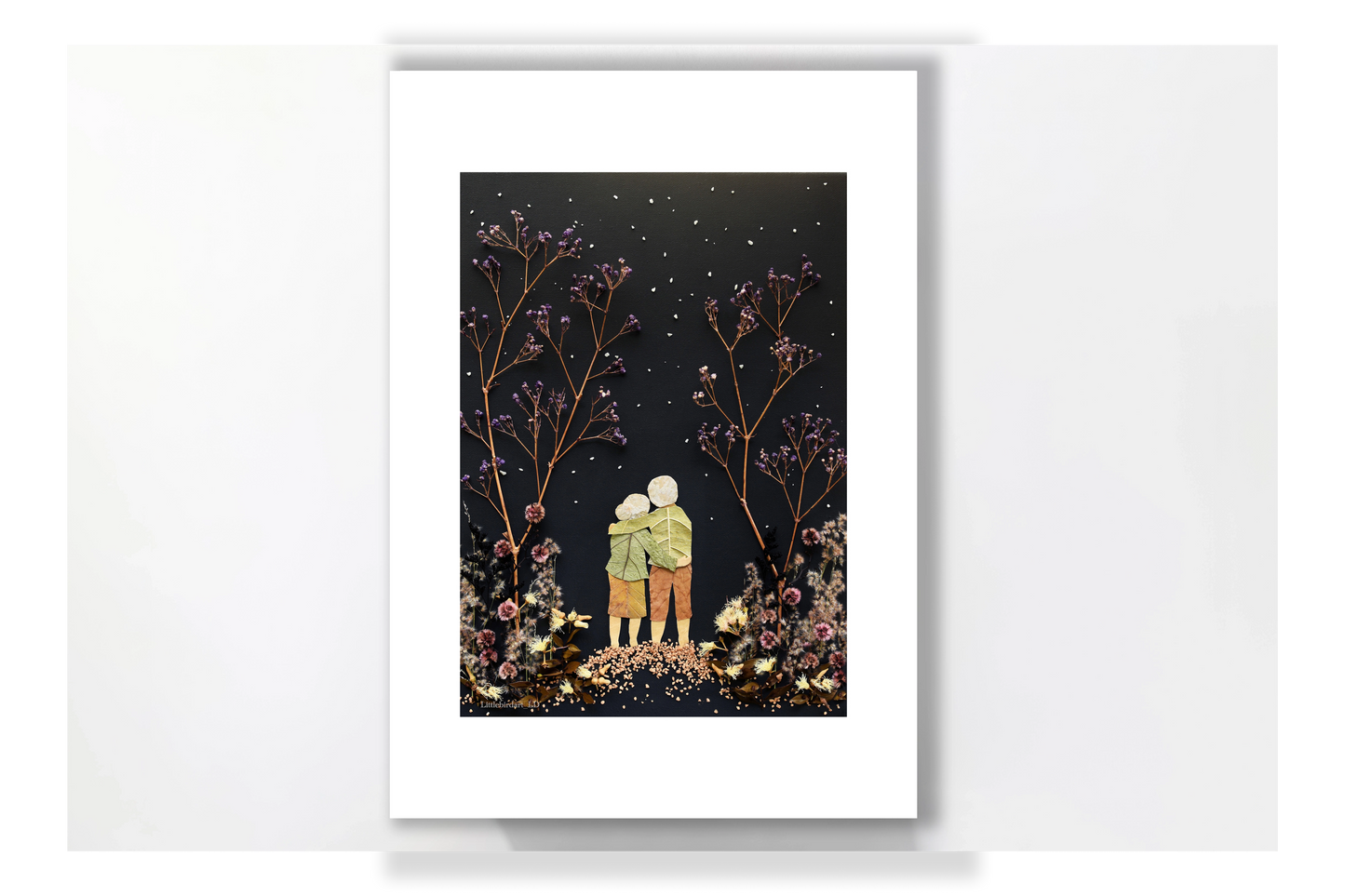 Nature Print 'Growing old together'
