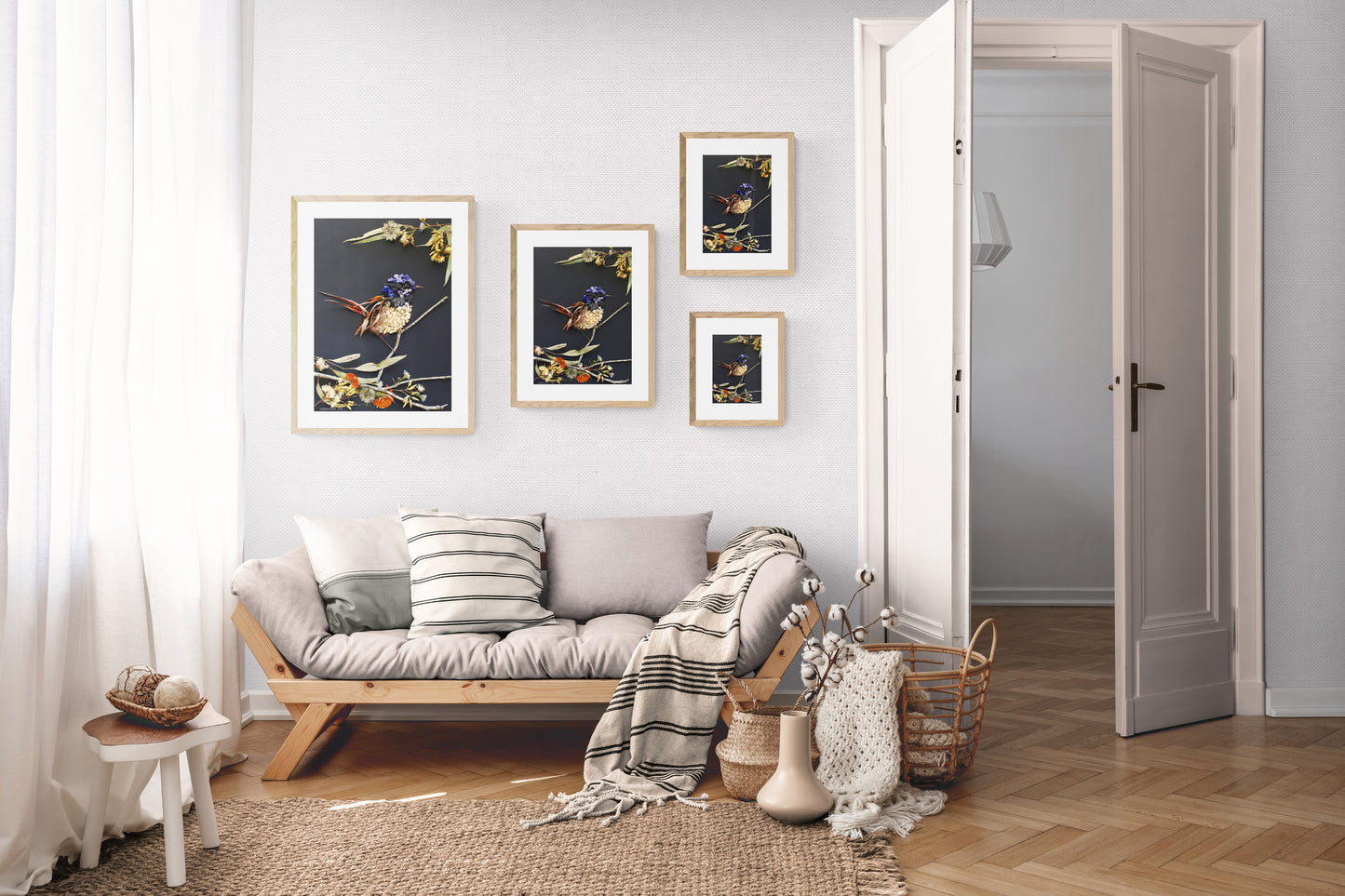 Nature art print 'Fairy Wren'