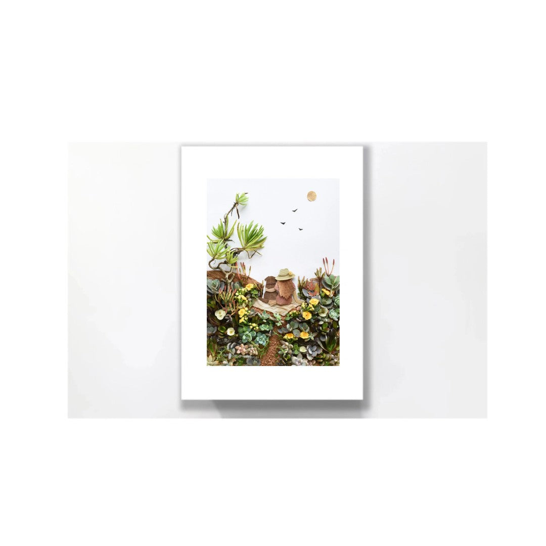 Nature Art print 'Beside Me Always'