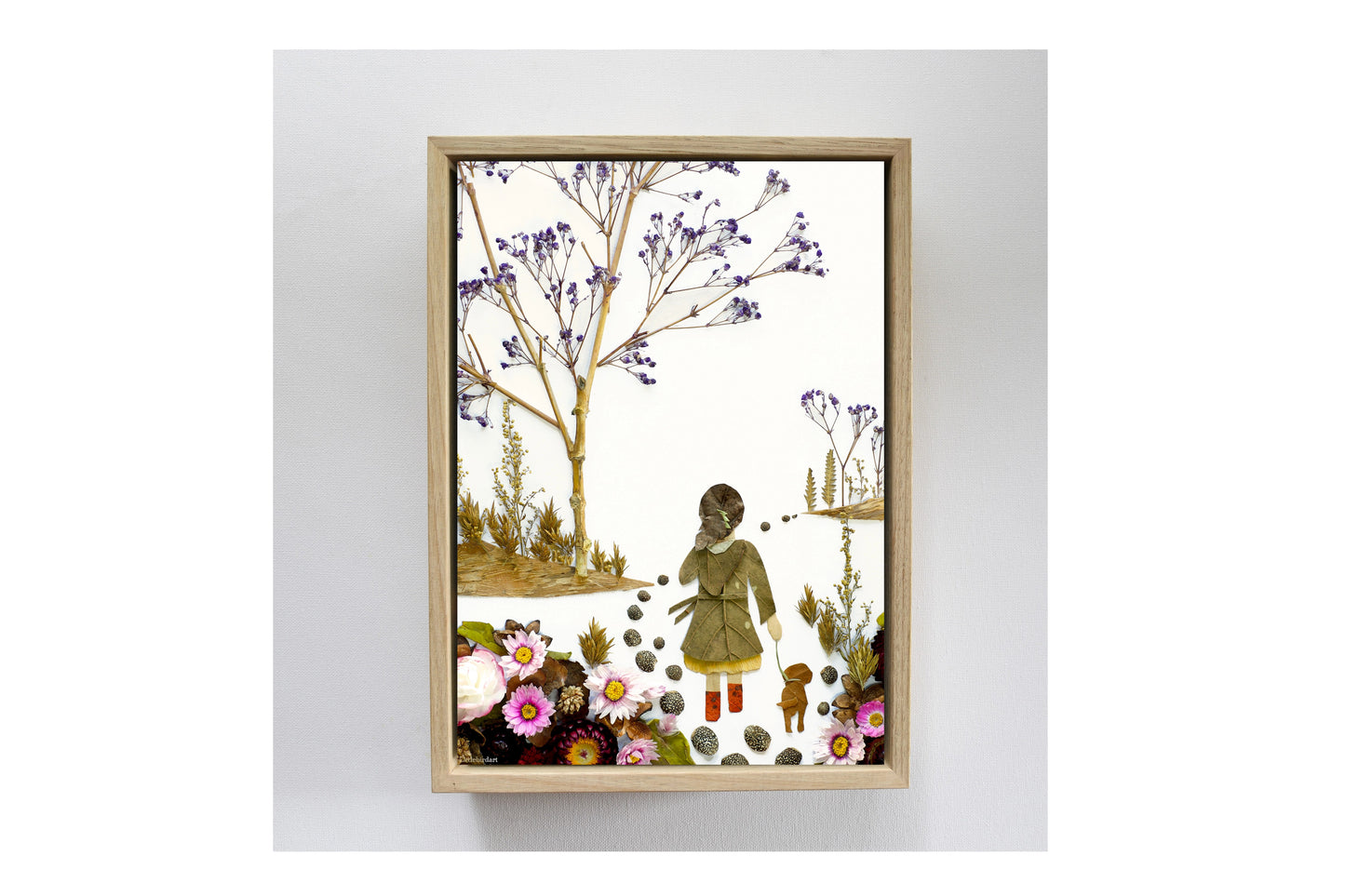 Nature Art print 'Girl's best friend"