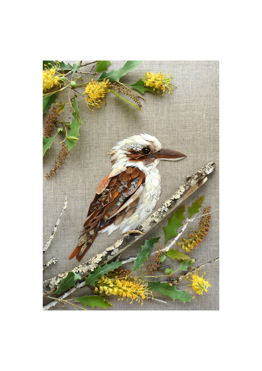 Nature Art Print 'Laughter from the Perch'