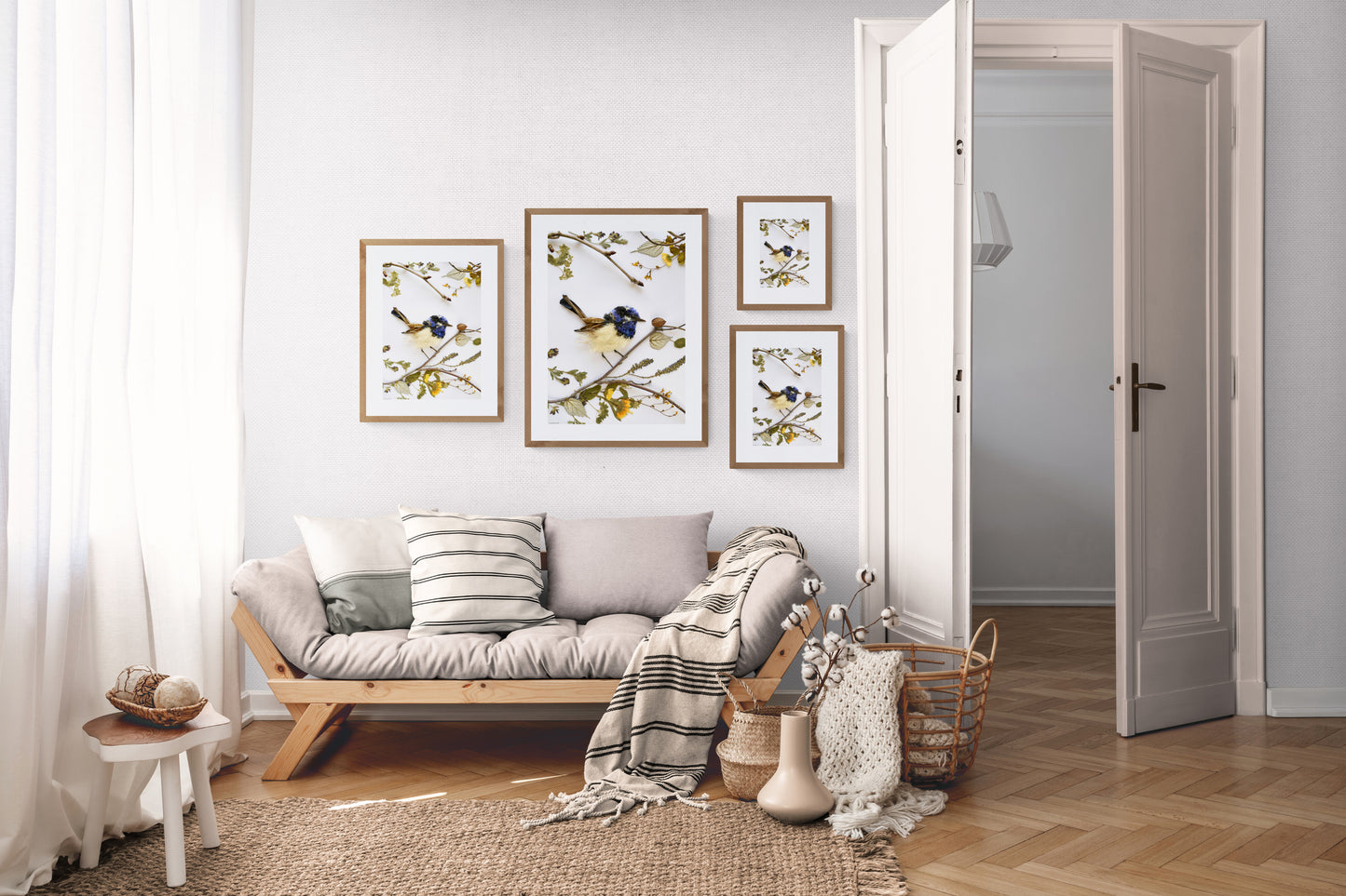 Nature Art print 'Superb Fairy Wren'