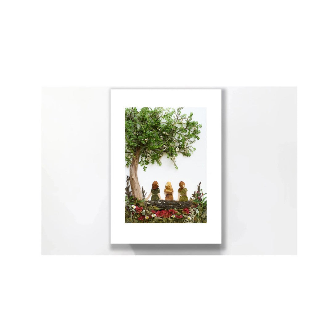 Nature Art print 'The Three of Us'