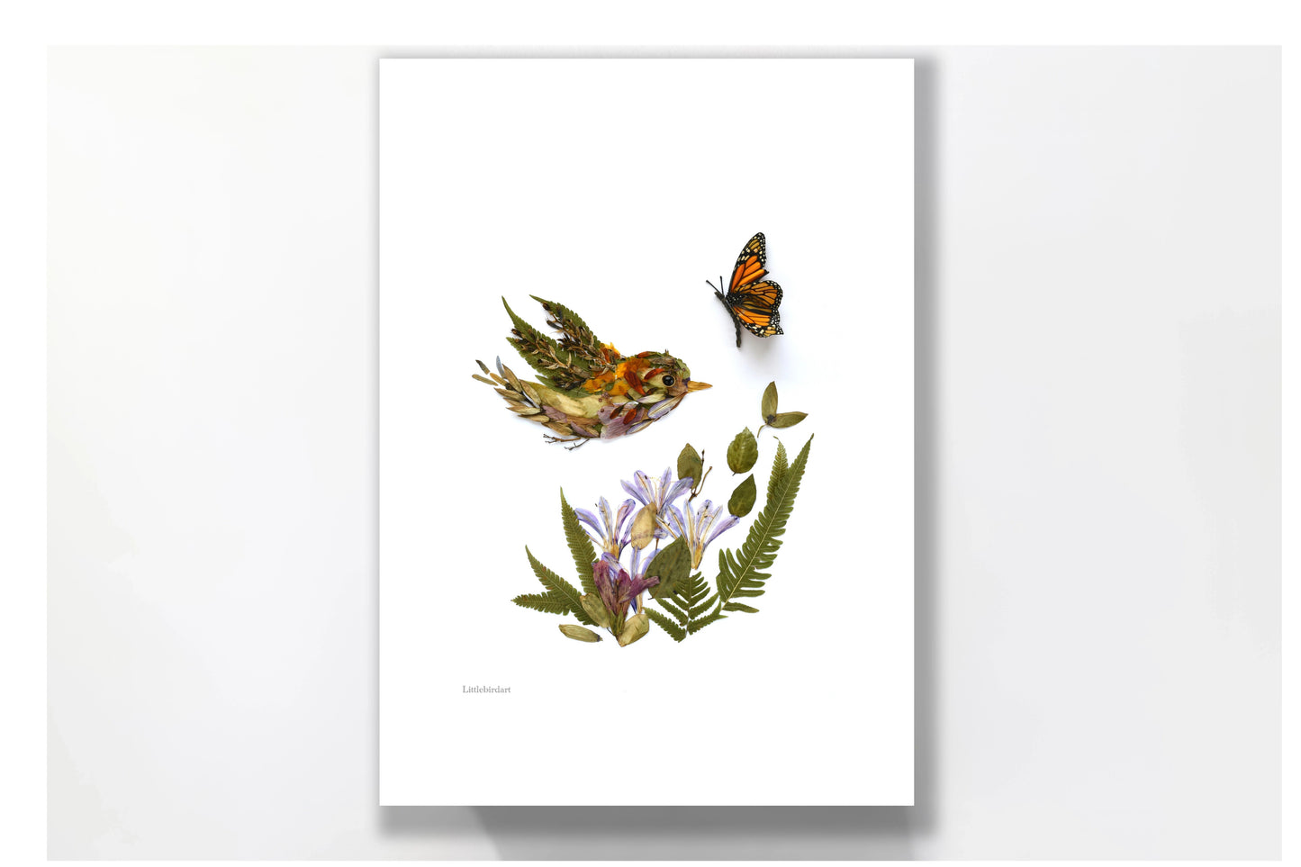 Nature Art Print "Winged Friends'