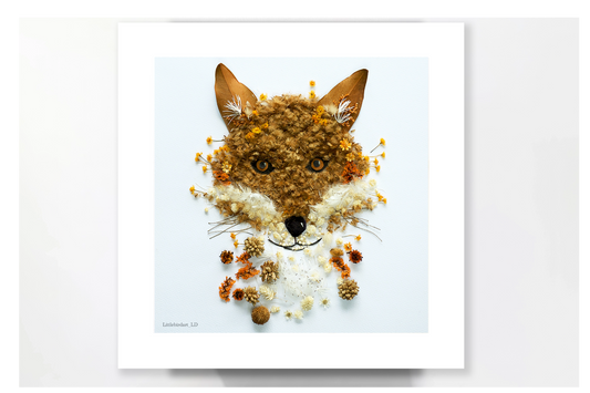 Nature Art print 'Forrest Fox'