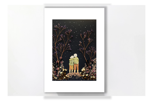 Nature Print 'Growing old together'