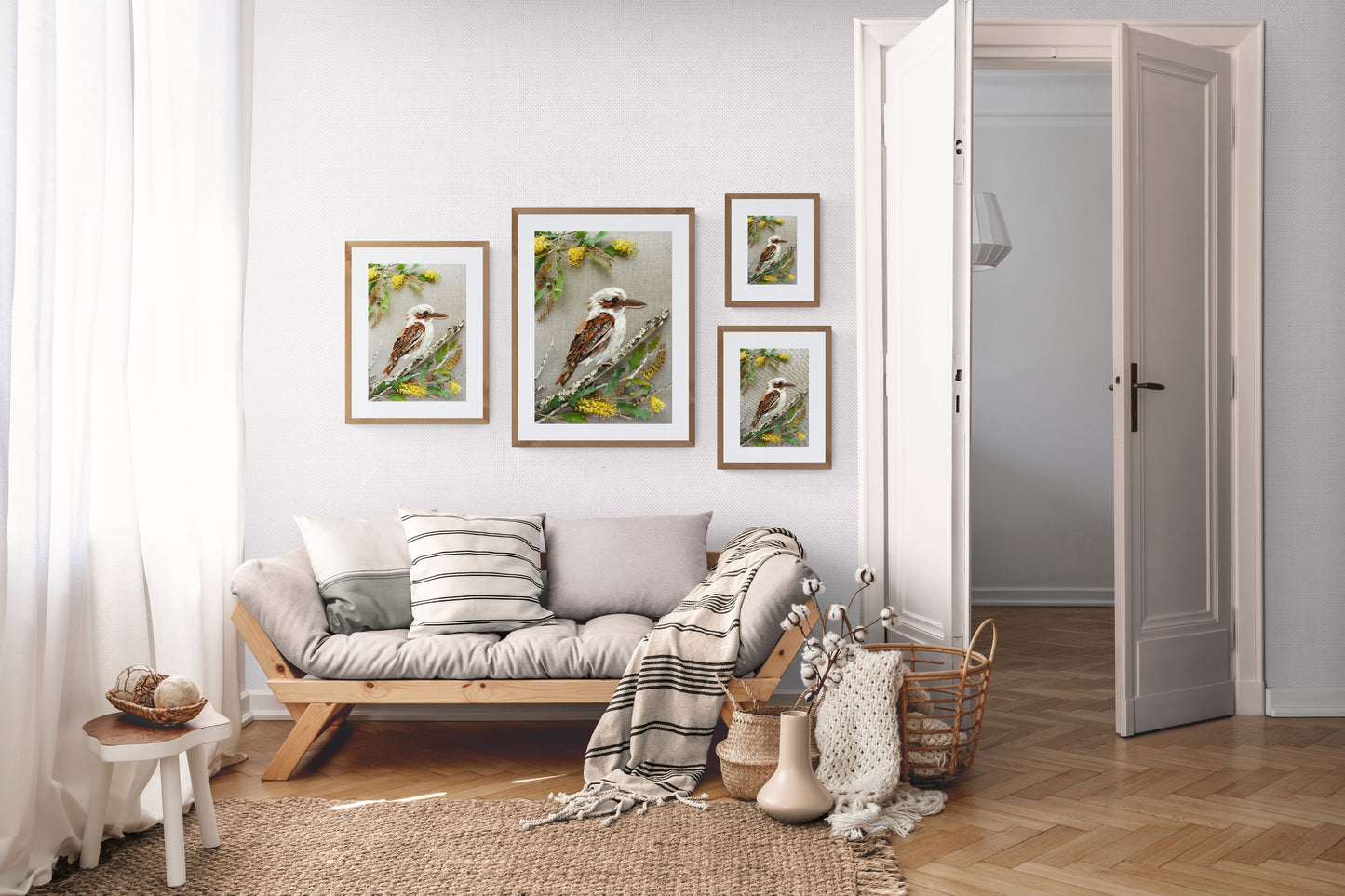 Nature Art Print 'Laughter from the Perch'