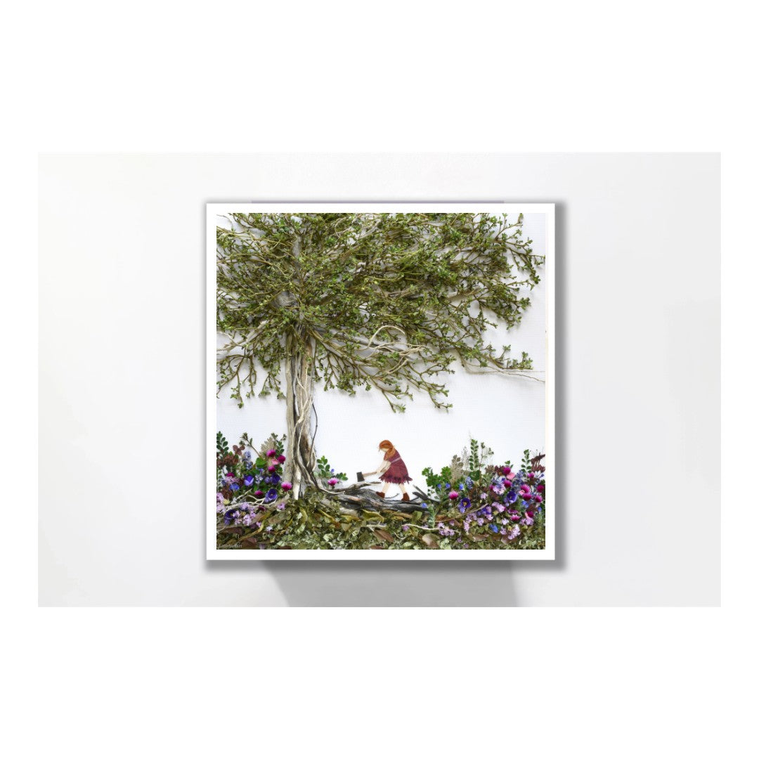 Nature Art print 'Letting Go'