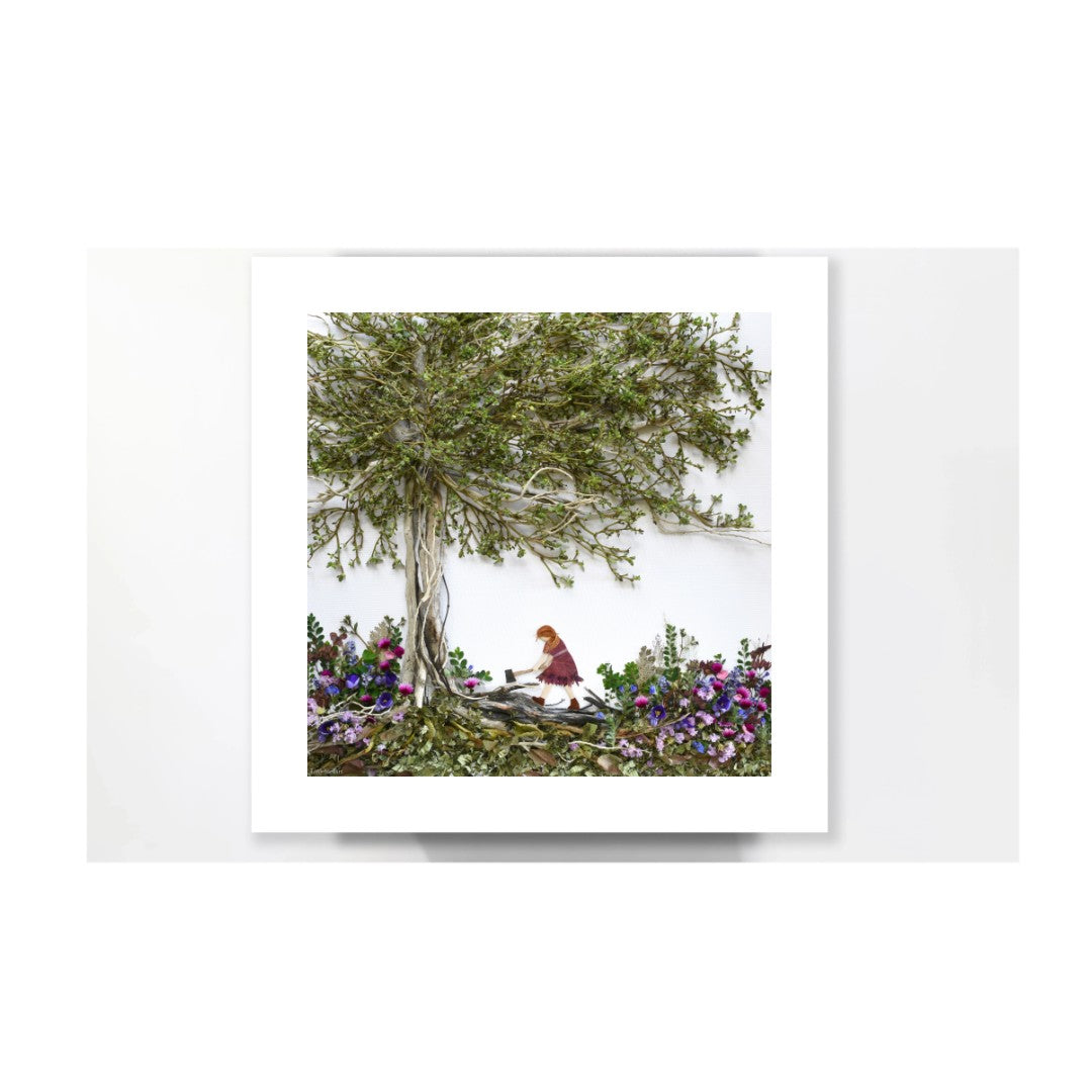 Nature Art print 'Letting Go'